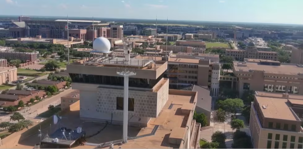 Climavision Radar atop the O&M Building