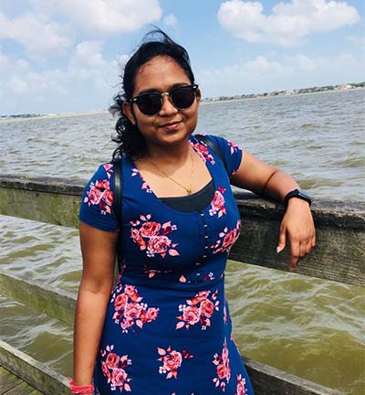 Abira at ocean