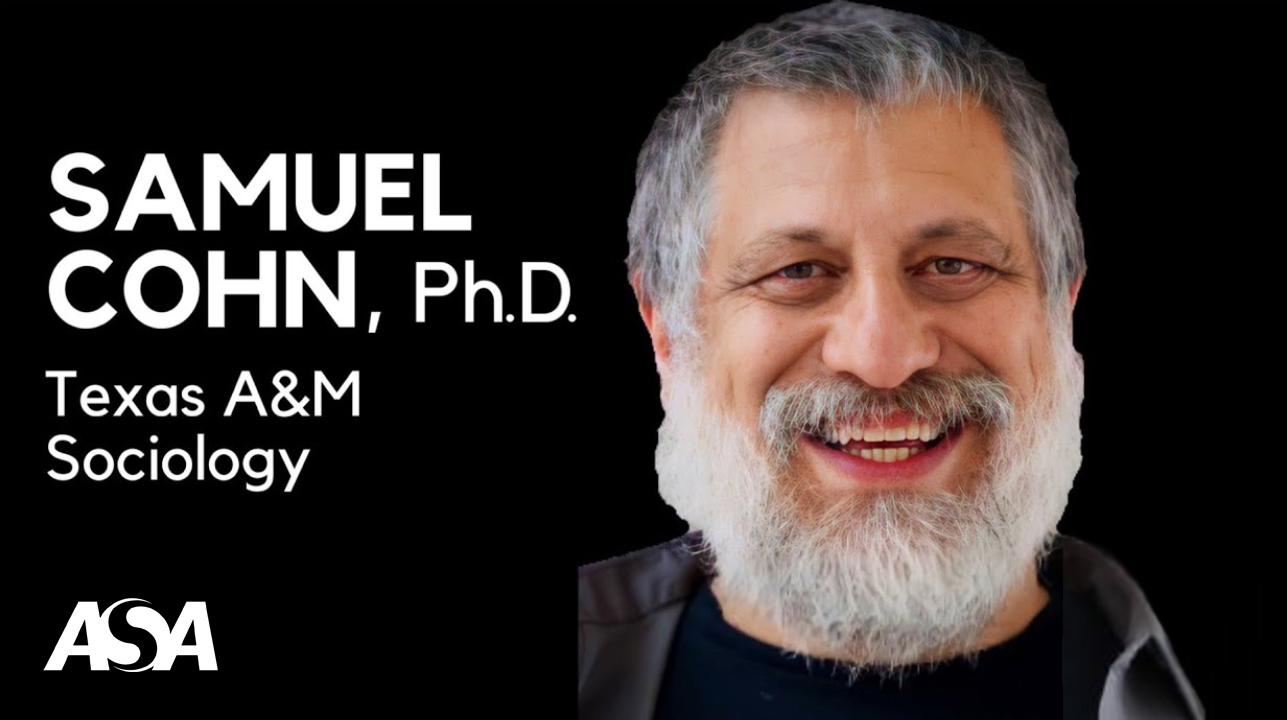 Texas A&M sociology professor Samuel Cohn