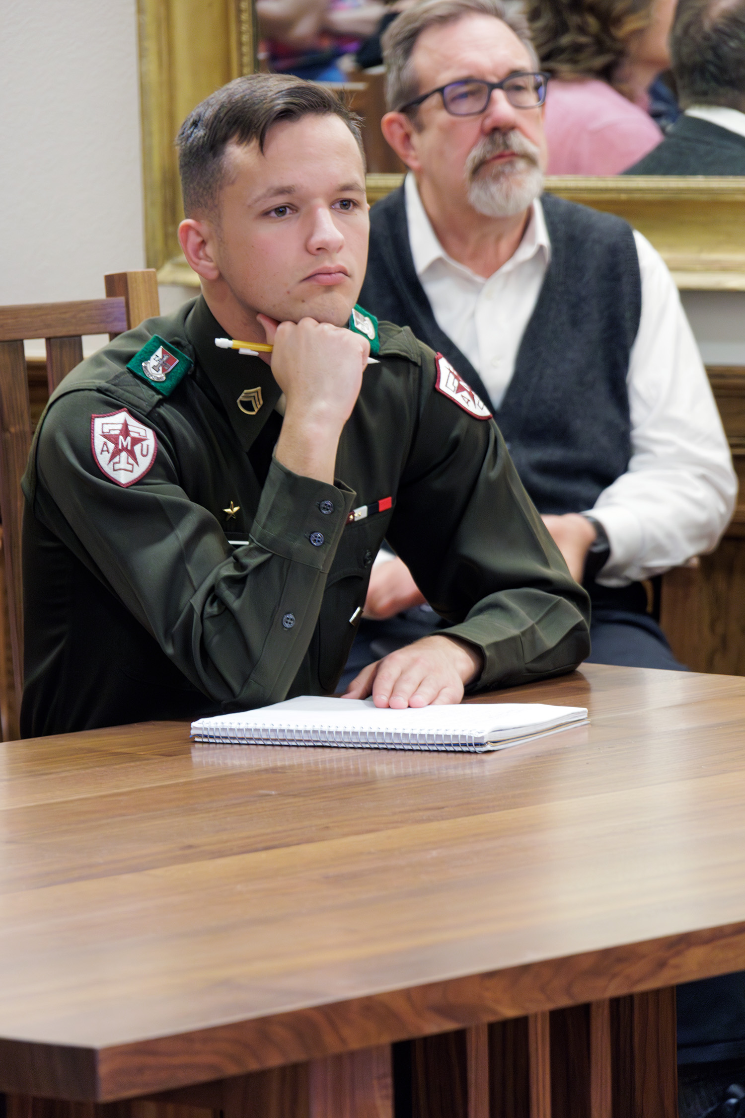 Texas A&M University junior history major Jackson Baker