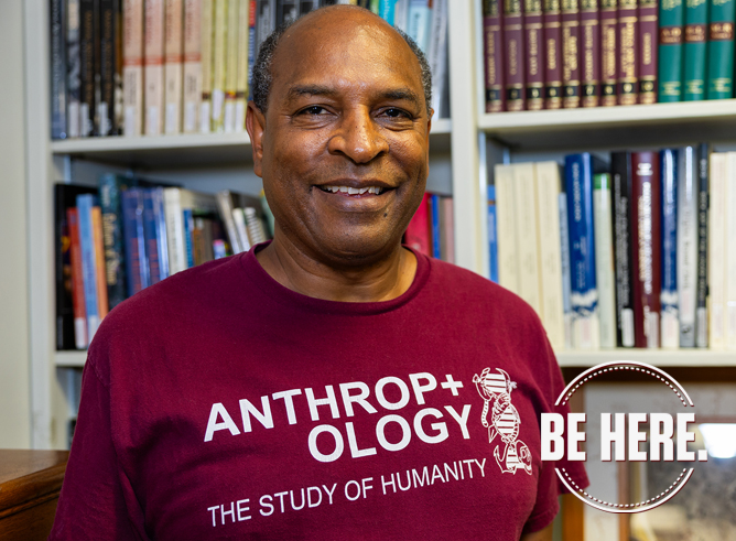1984 Texas A&M University mechanical engineering graduate and cultural anthropology Ph.D. candidate Kevin Johnson