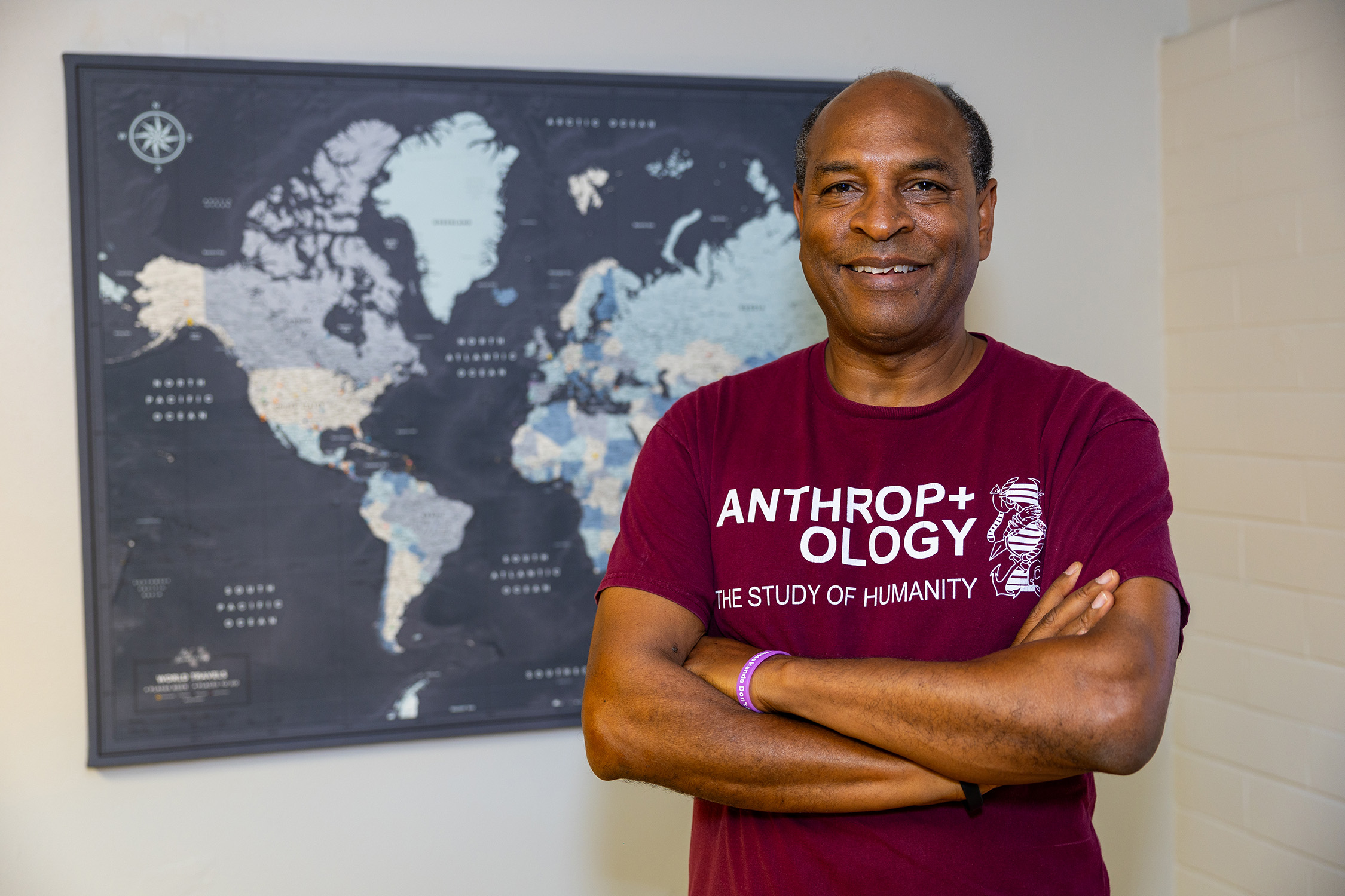 1984 Texas A&M University mechanical engineering graduate and cultural anthropology Ph.D. candidate Kevin Johnson