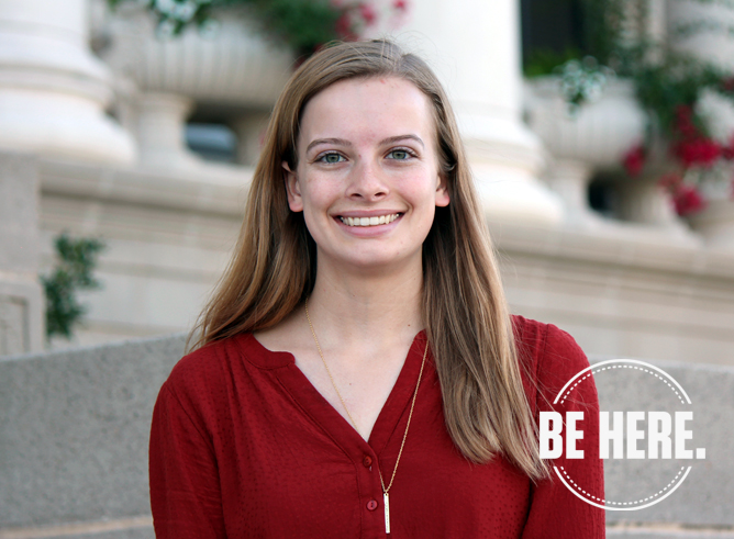 Texas A&M University statistics major Erin Batta