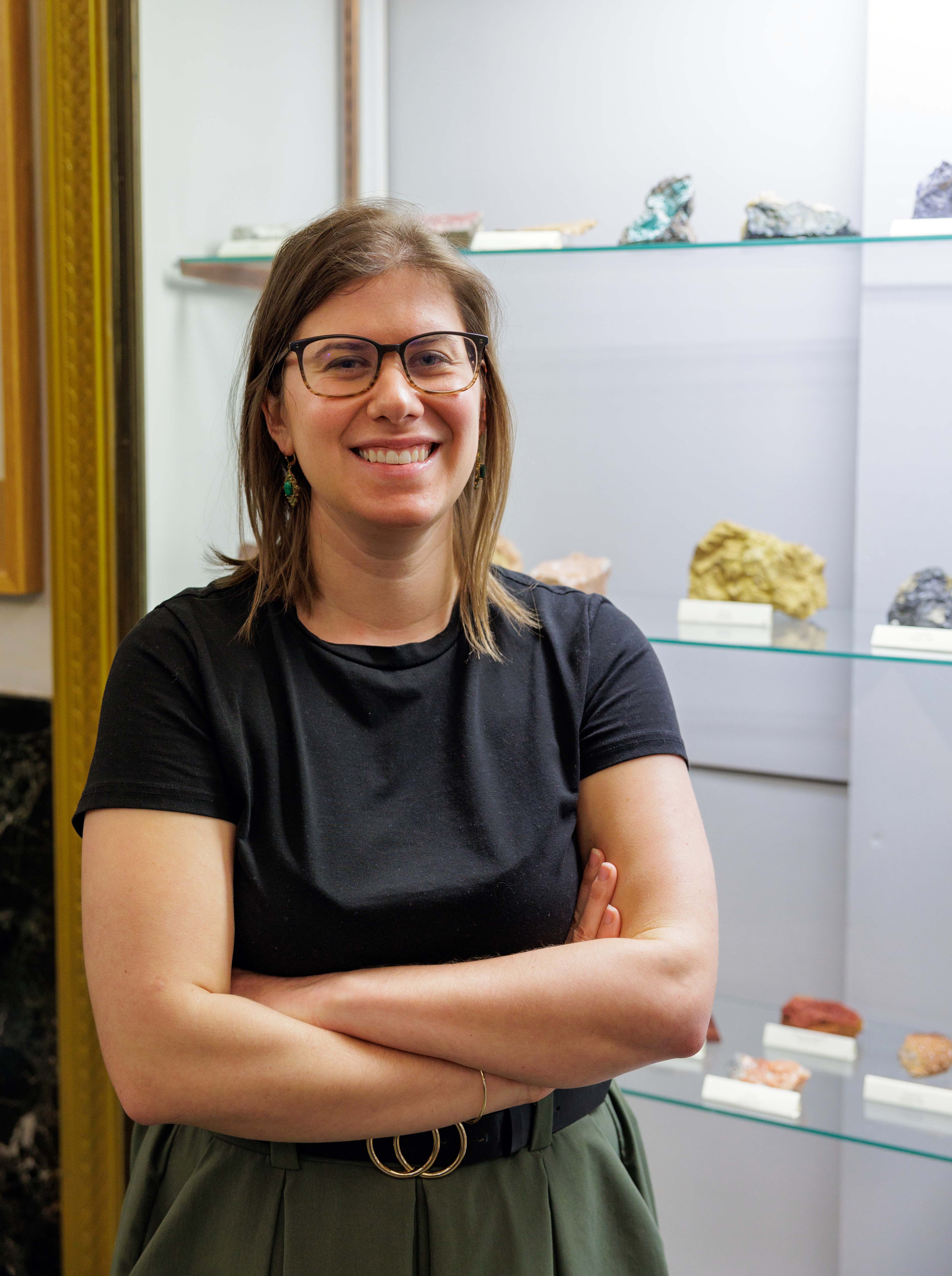 Texas A&M University geology and geophysics professor Brandi Lenz