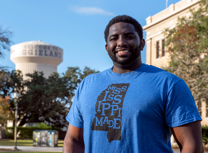 Texas A&M University chemistry Ph.D. graduate Quentarius Moore