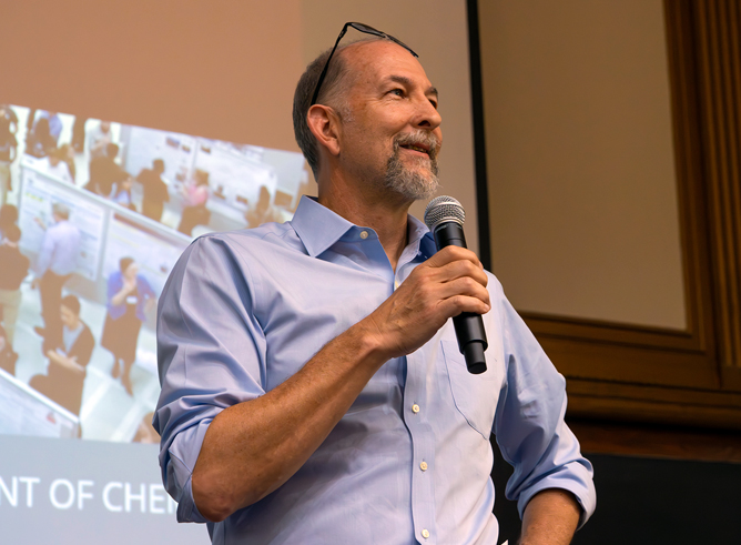 Texas A&M University chemist Simon North