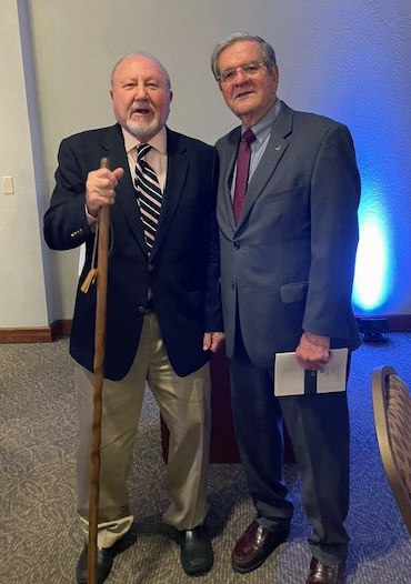 1974 Texas A&M University statistics graduate Dr. Ersen Arseven and 1960 Texas A&M University mathematics graduate and Professor Emeritus of Statistics Dr. William B. Smith