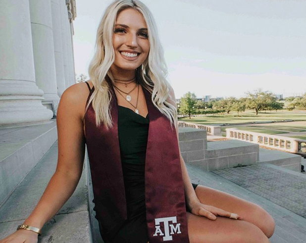 2020 Texas A&M University economics graduate Noelle Levantino
