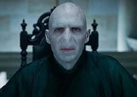 Image of Lord Voldemort from the Harry Potter franchise.