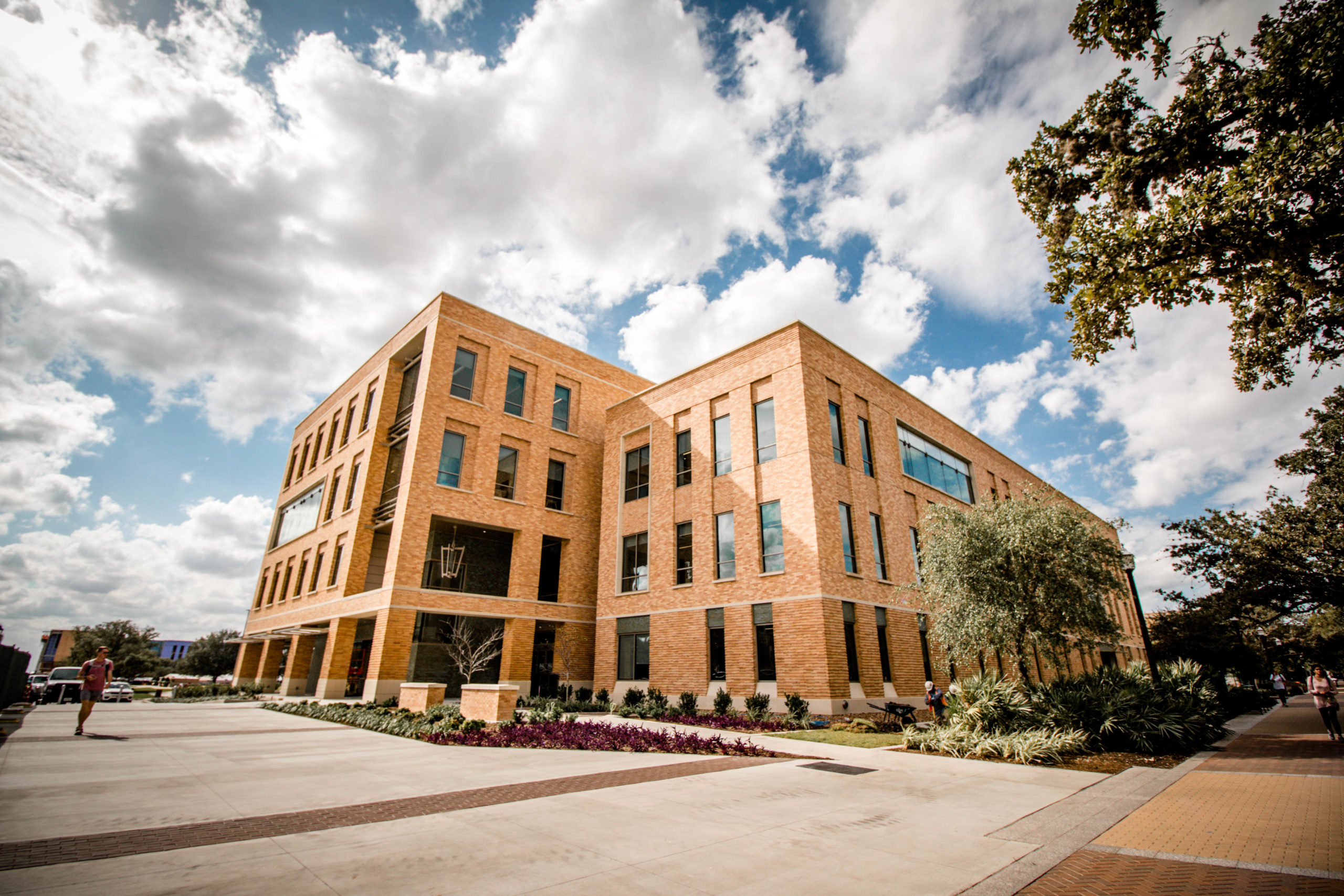 Exterior shot of the Student Services Building, which houses the Division of Student Affairs' Disability Resources at Texas A&M.